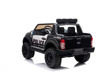Masinuta electrica Ford Ranger F650 POLICE STANDARD 2x 35W 12V #Negru [3]