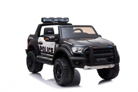 Masinuta electrica Ford Ranger F650 POLICE STANDARD 2x 35W 12V #Negru [4]