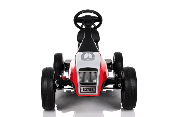 Kinderauto GO Kart electric S2788 RETRO #Rosu [2]