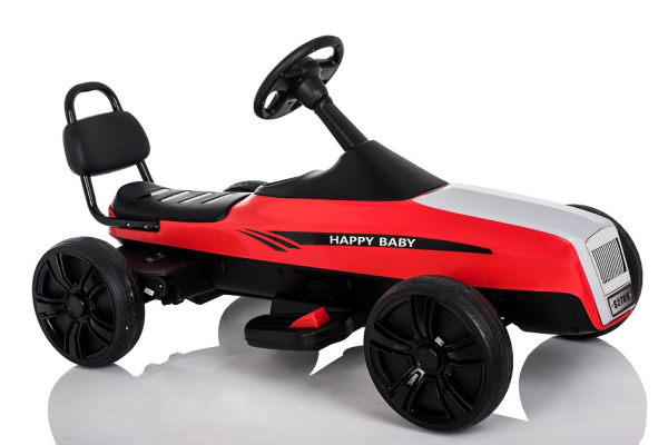 Kinderauto GO Kart electric S2788 RETRO #Rosu [8]