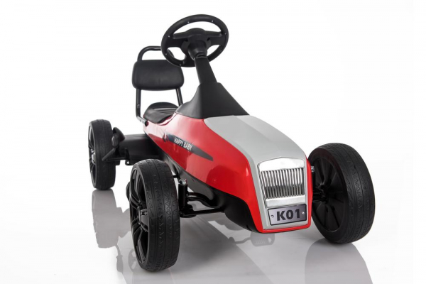 Kinderauto GO Kart electric S2788 RETRO #Rosu [23]