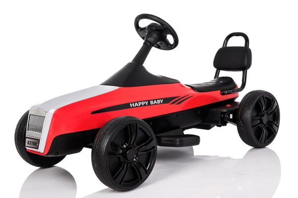 Kinderauto GO Kart electric S2788 RETRO #Rosu [3]