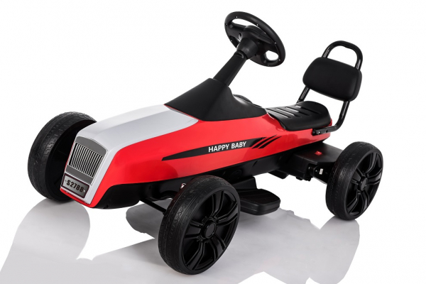 Kinderauto GO Kart electric S2788 RETRO #Rosu [10]
