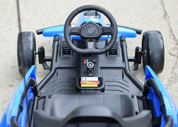 Kart electric copii 3-11 ani A035 F1, albastru, 500W [9]