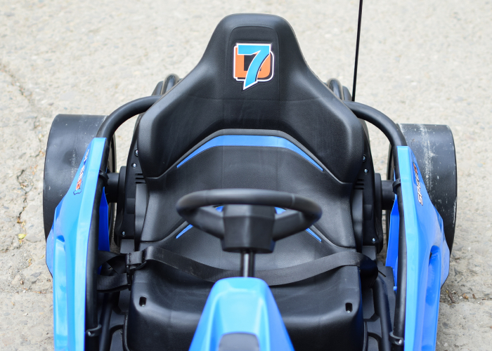 Kart electric copii 3-11 ani A035 F1, albastru, 500W [11]