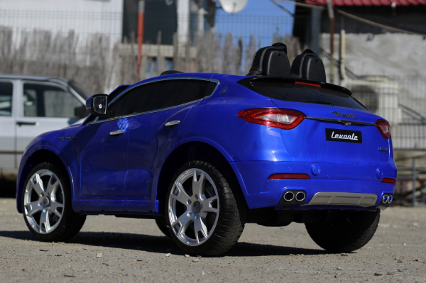 Masinuta electrica Maserati Levante 2x35W PREMIUM #Albastru [7]