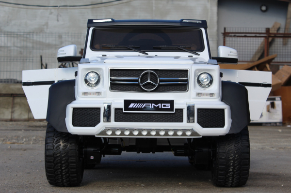 Mercedes G63, 6x6, alb, pentru copii 2-5 ani [2]