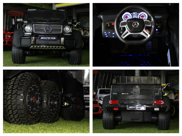 Masinuta electrica pentru copii Mercedes G63 6x6 [7]