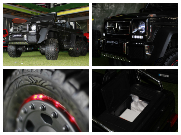 Masinuta electrica pentru copii Mercedes G63 6x6 [9]
