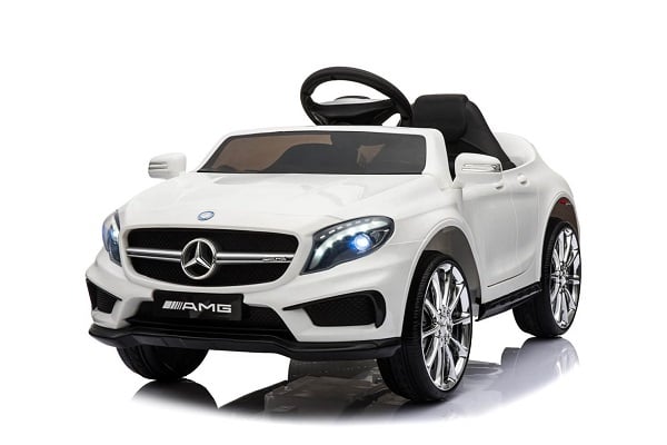 Merdedes GLA 45 alb, masinuta electrica pentru copii [3]