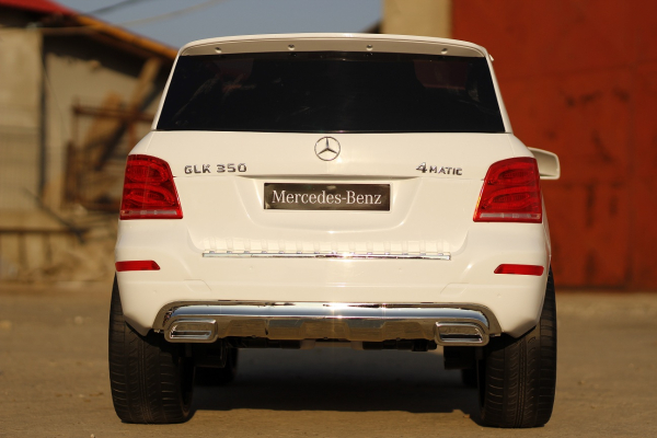 Masinuta electrica copii Mercedes GLK 2 x 35W, alba [4]