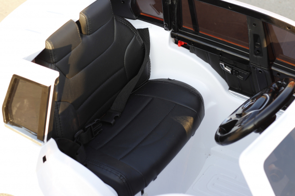 Masinuta electrica copii Mercedes GLK 2 x 35W, alba [7]