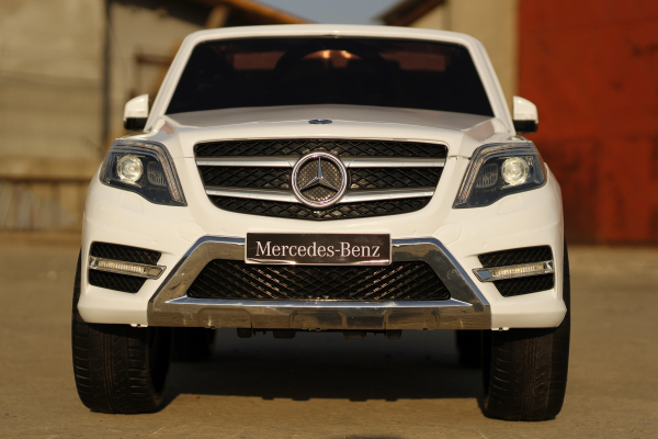 Masinuta electrica copii Mercedes GLK 2 x 35W, alba [2]