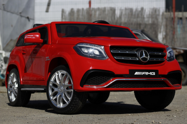 Masinuta electrica pentru copii Mercedes GLS 63, rosu [4]