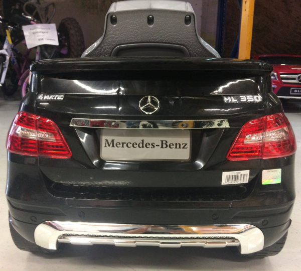 Masinuta electrica copii 2-4 ani Mercedes ML, neagra [6]
