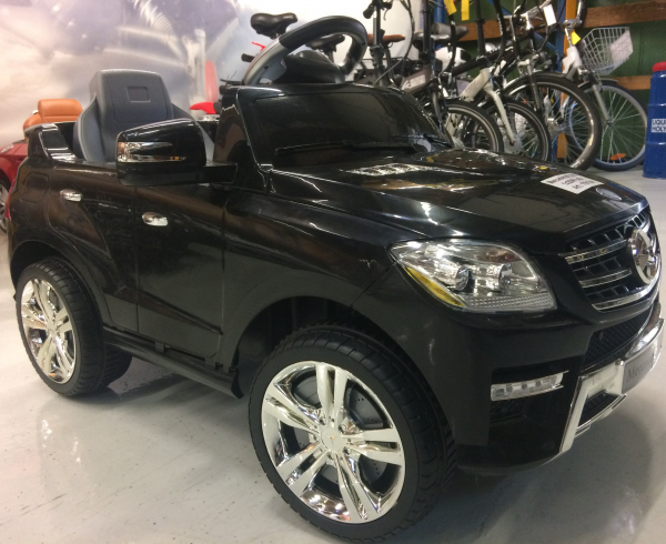 Masinuta electrica copii 2-4 ani Mercedes ML, neagra [4]