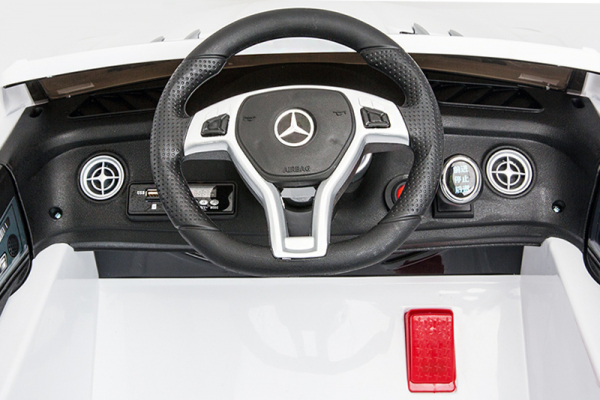 Masinuta electrica Mercedes SL63 AMG STANDARD 12V #Alb [4]