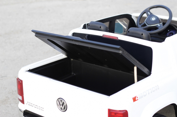 Masinuta electrica copii 2-6 ani VW Amarok alba [5]