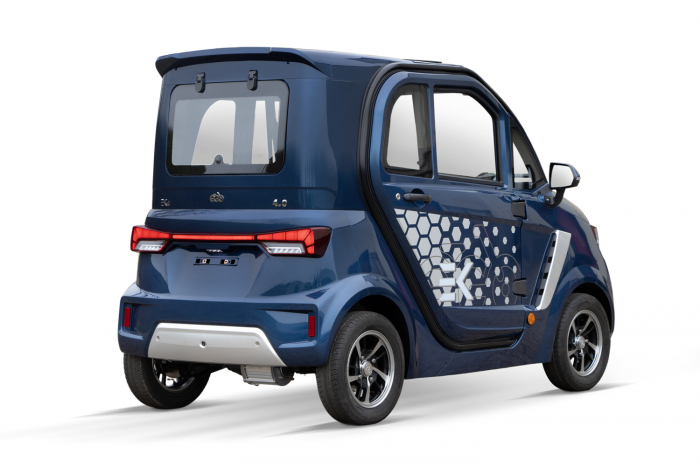 Mașină electrică cu 4 locuri, E-GO! eK4 4kW, 45km/h, inmatriculabila, categorie permis AM, B [3]