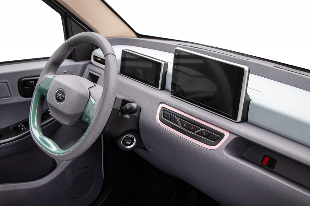 Masina electrica inmatriculabila, Geco Amy 3.5kW, 45km/h, cu 4 locuri, categorie permis  B1, B [2]
