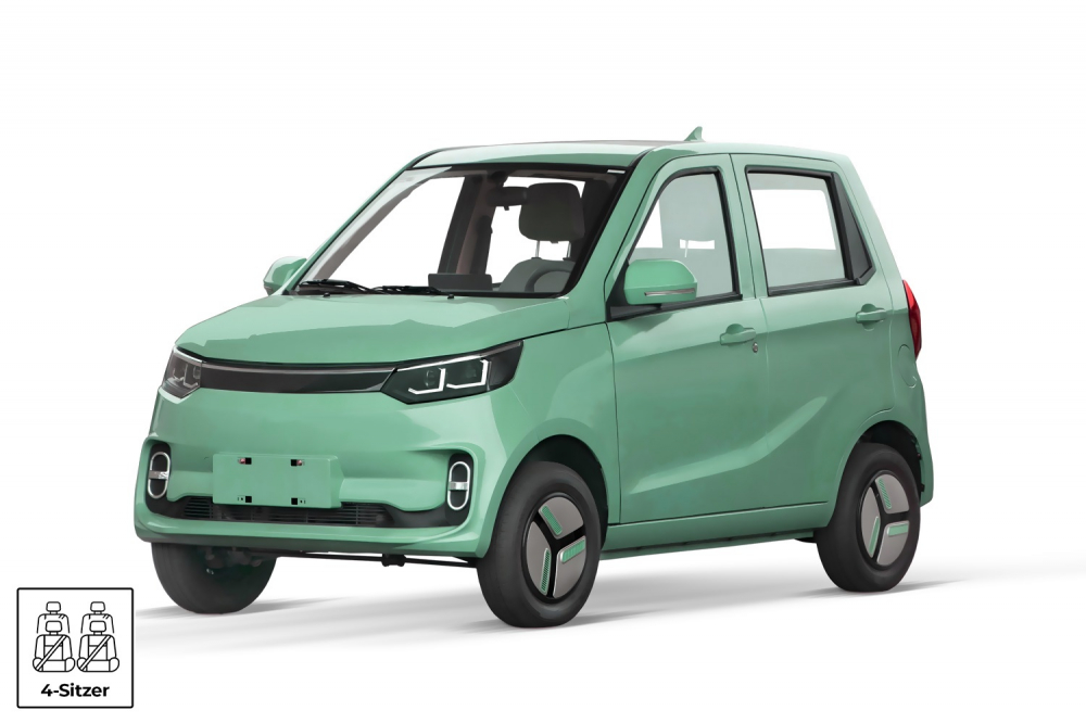 Masina electrica inmatriculabila, Geco Amy 3.5kW, 45km/h, cu 4 locuri, categorie permis  B1, B [13]