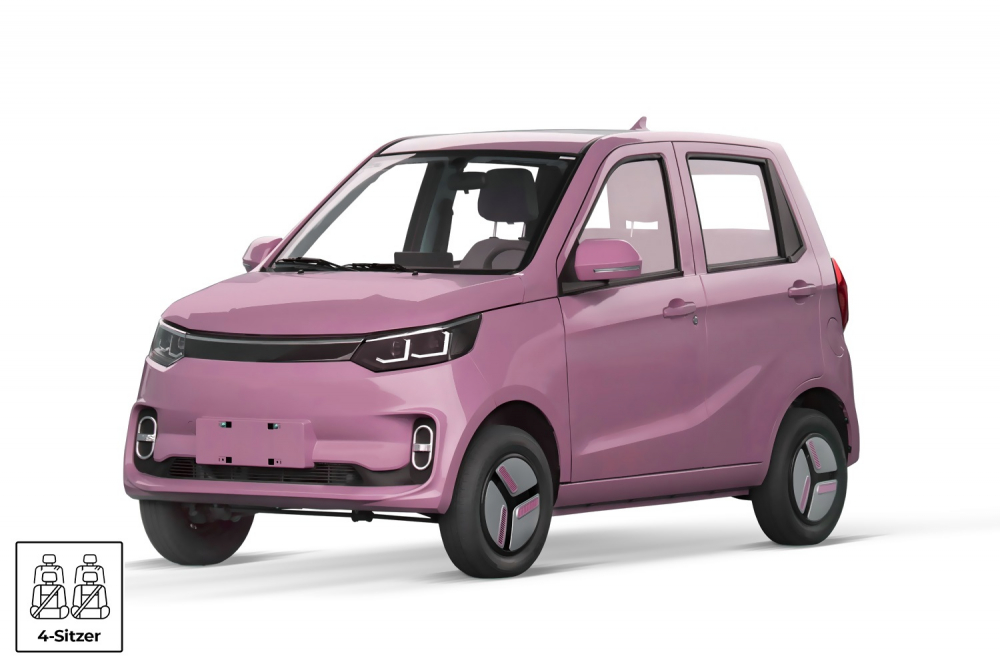 Masina electrica inmatriculabila, Geco Amy 3.5kW, 45km/h, cu 4 locuri, categorie permis  B1, B [12]