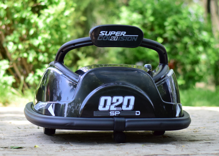 Masinuta busitoare cu RC, Kinderauto Super Collision 70W 12V culoare Neagra [4]