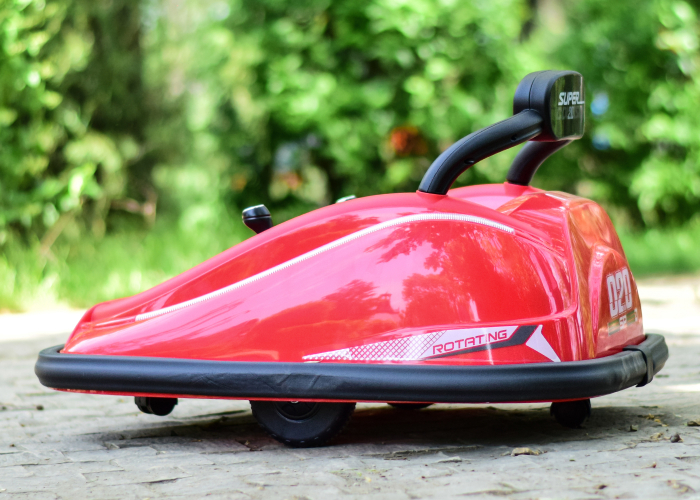 Masinuta busitoare cu RC, Kinderauto Super Collision 70W 12V culoare Rosie [5]
