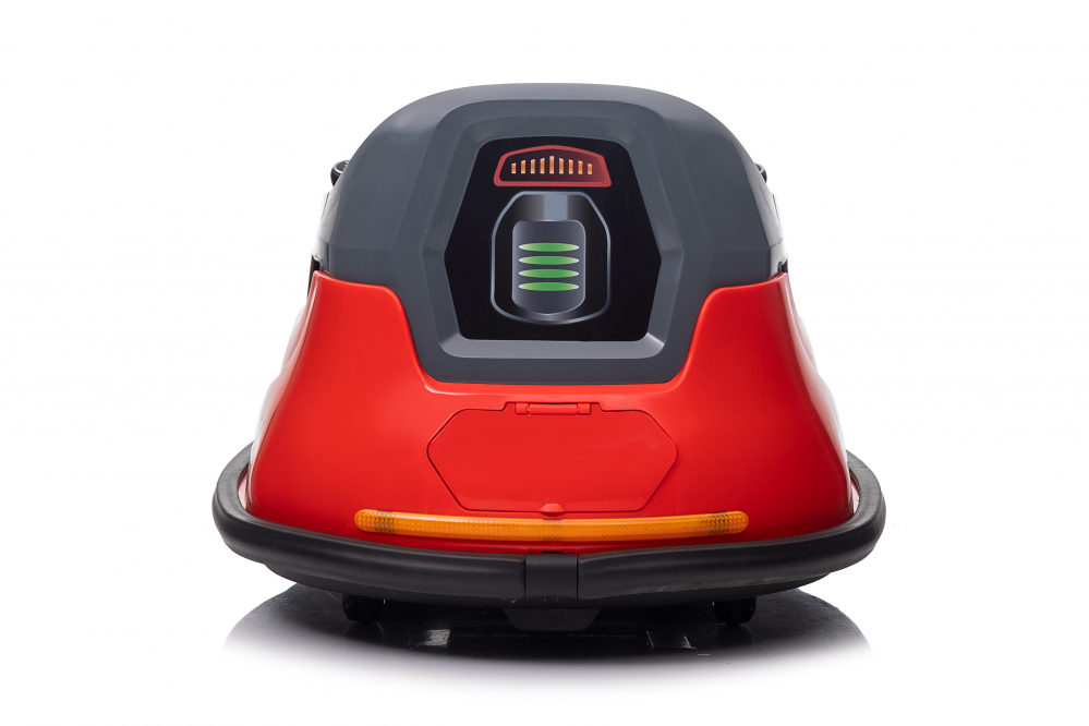 Masinuta busitoare pentru copii, Kinderauto Bumper, telecomanda control parental,  70W 12V, culoare rosie [17]