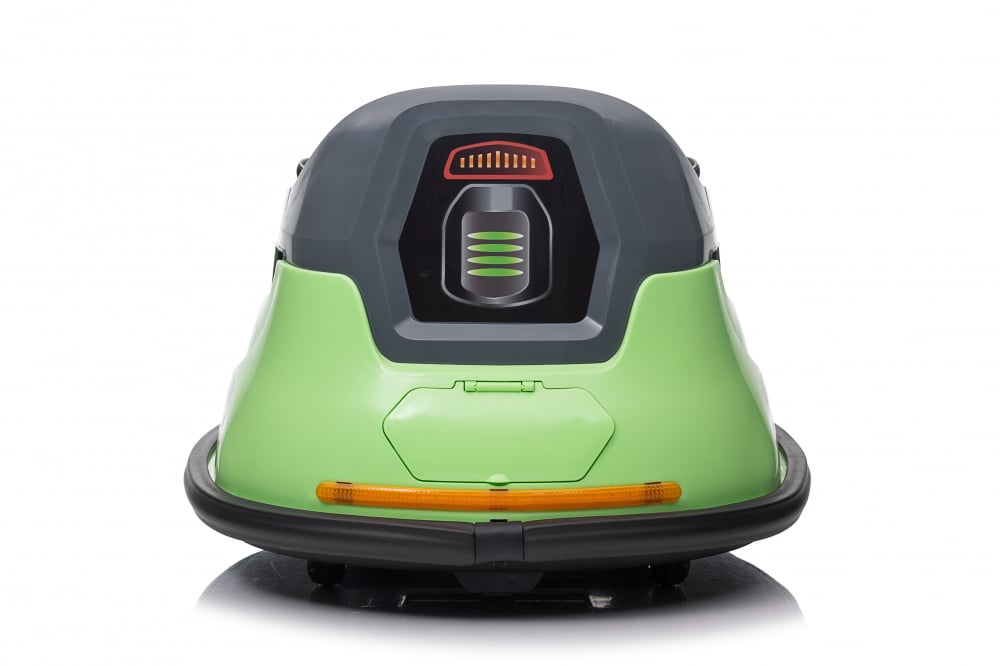 Masinuta busitoare cu telecomanda, Kinderauto Bumper, 70W 12V, verde [14]