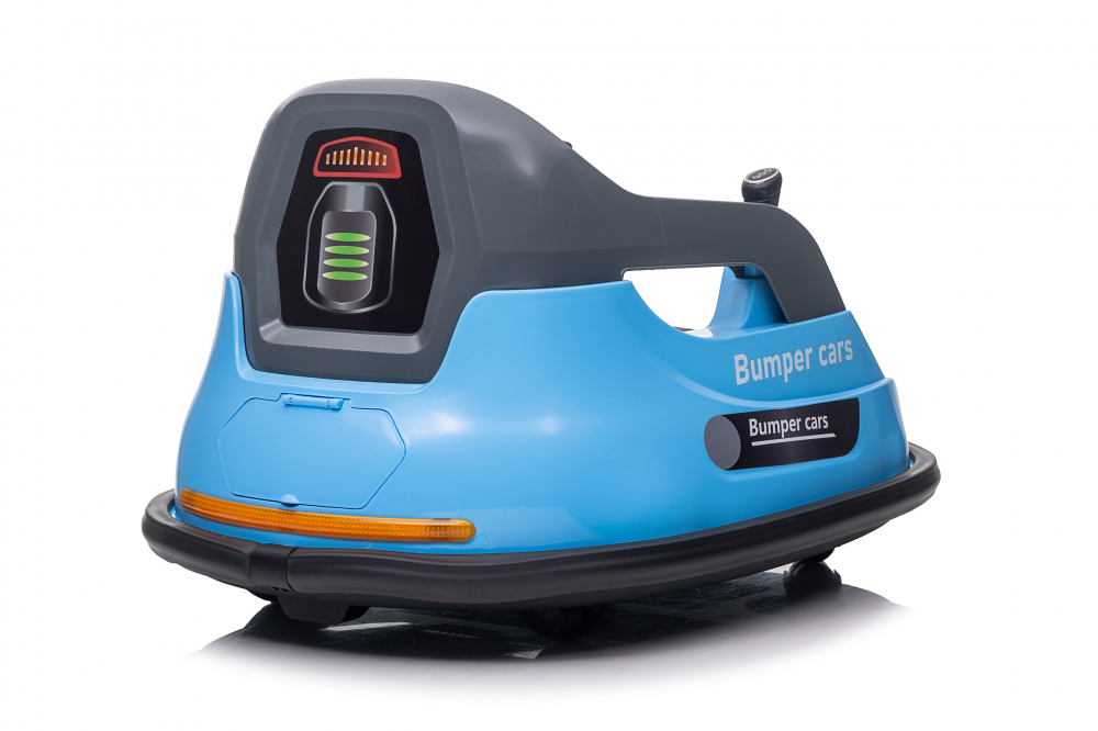 Masinuta busitoare, Kinderauto Bumper 70W 12V, telecomanda control parental,  culoare albastra [8]