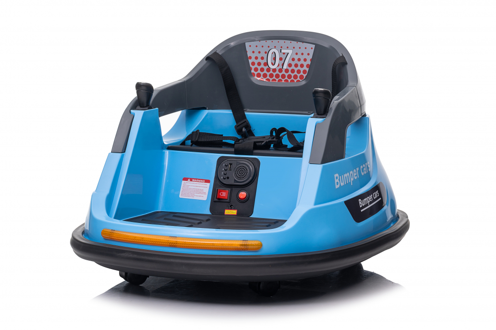 Masinuta busitoare, Kinderauto Bumper 70W 12V, telecomanda control parental,  culoare albastra [3]