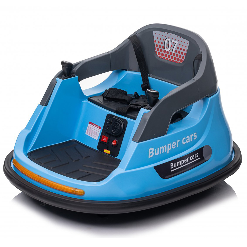 Masinuta busitoare, Kinderauto Bumper 70W 12V, telecomanda control parental,  culoare albastra [1]