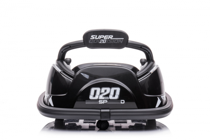 Masinuta busitoare cu RC, Kinderauto Super Collision 70W 12V culoare Neagra [13]