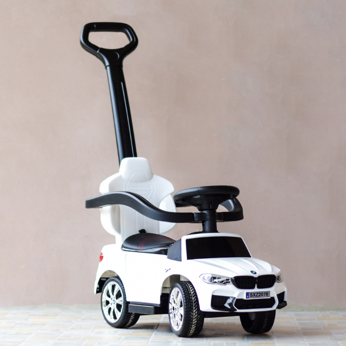 Masinuta carucior copii BMW 6V Alb [8]