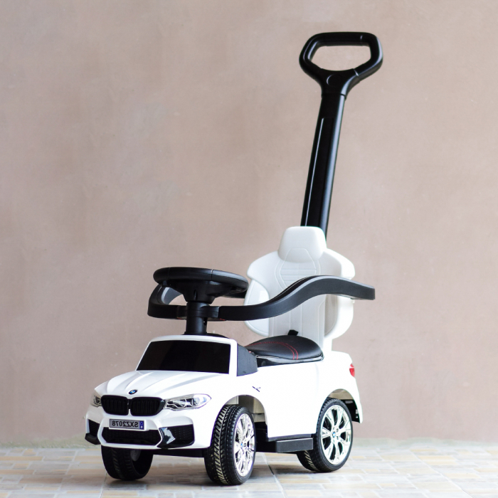Masinuta carucior copii BMW 6V Alb [9]