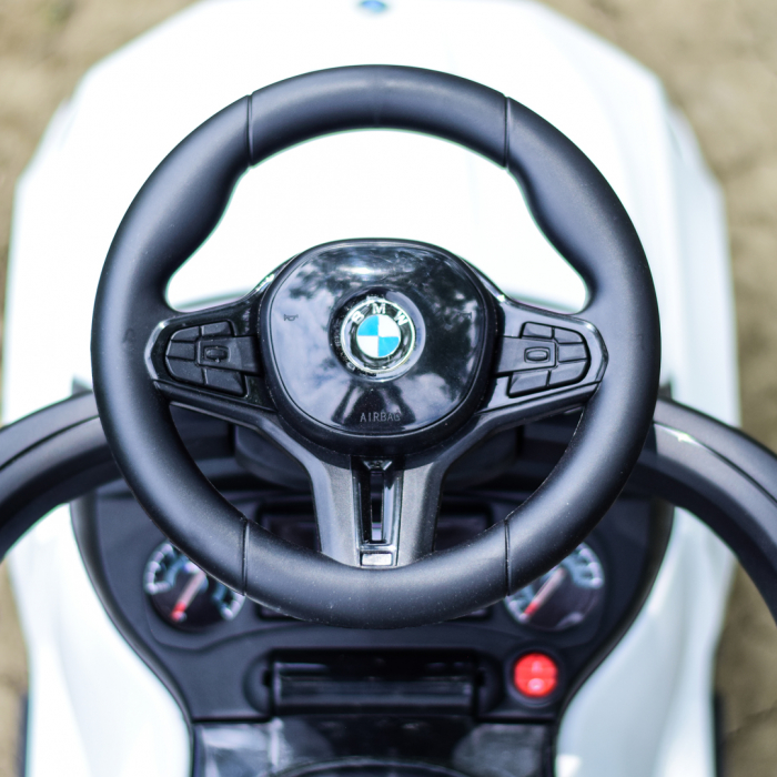 Masinuta carucior copii BMW 6V Alb [14]