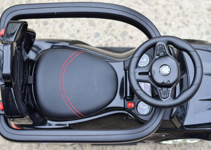 Masinuta carucior copii BMW 6V GL63 AMG negru [8]