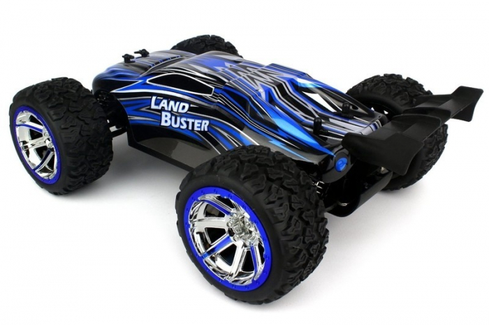 Masinuta RC Monster Truck cu telecomanda, Land Buster, 45km/h, 4x4 [4]