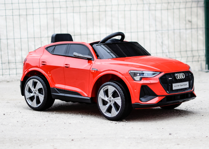 Masinuta electrica 4x4  Audi E-tron Sportback 12V 140W culoare Rosie [3]