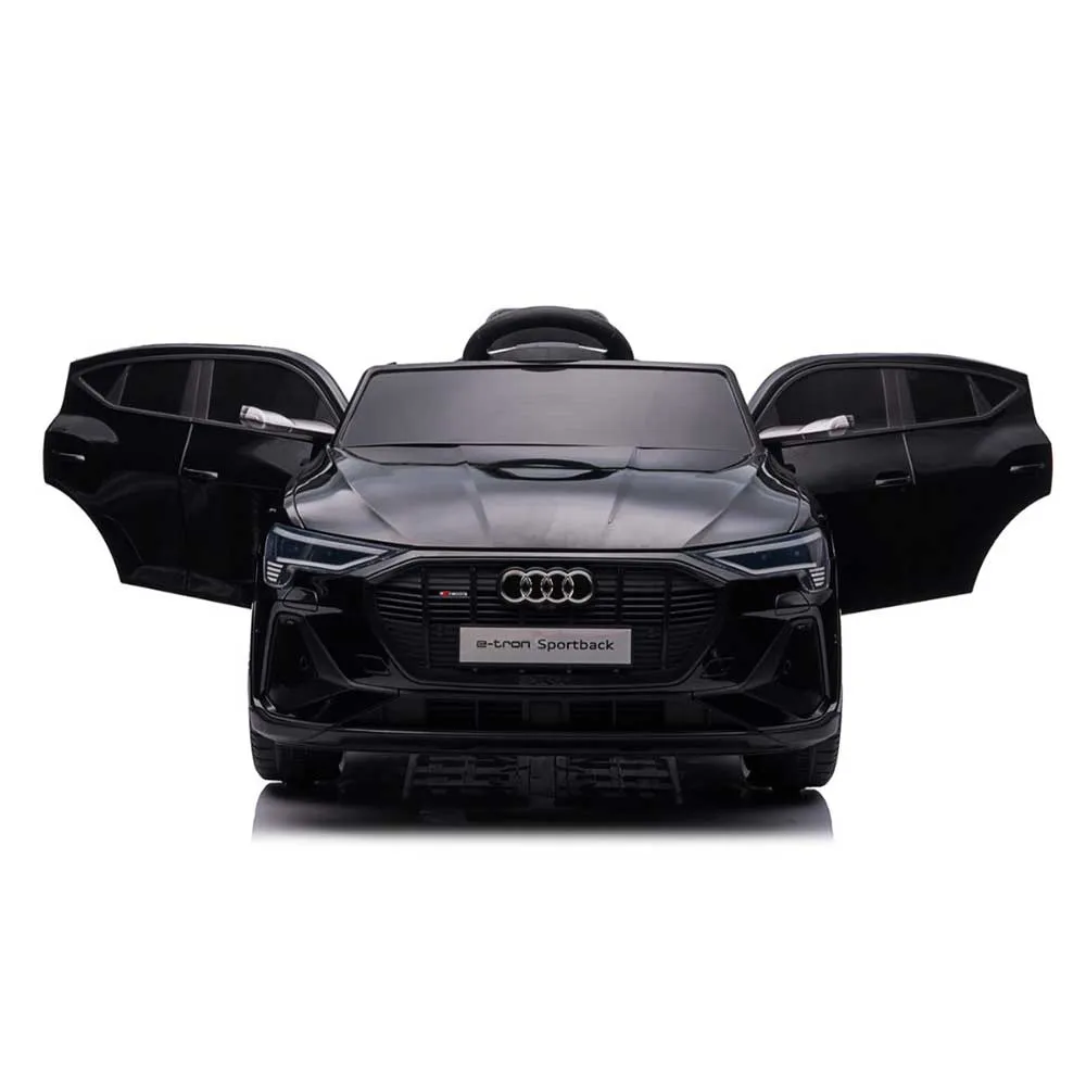 Masinuta electrica copii, 4x4, Audi E-tron Sportback, 12V 140W, culoare neagra [15]