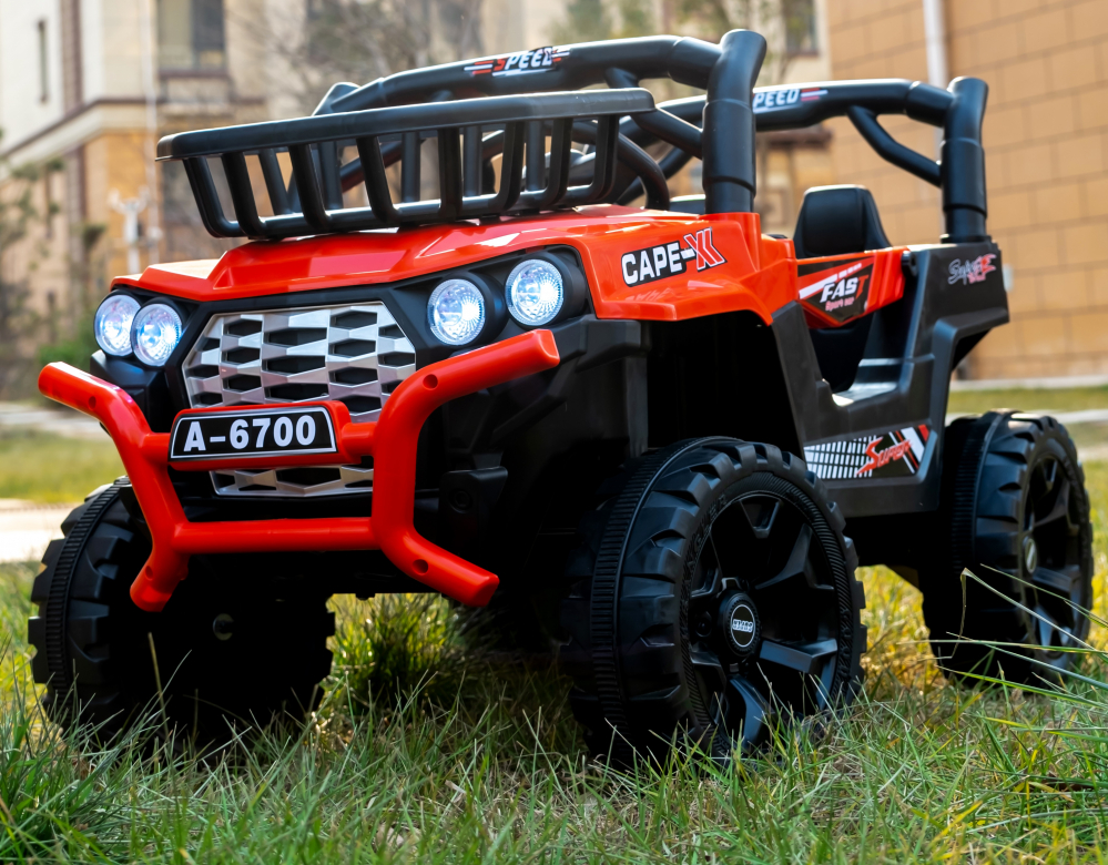 Masinuta electrica copii 4x4, rosu, Kinderauto CAPE-X [16]