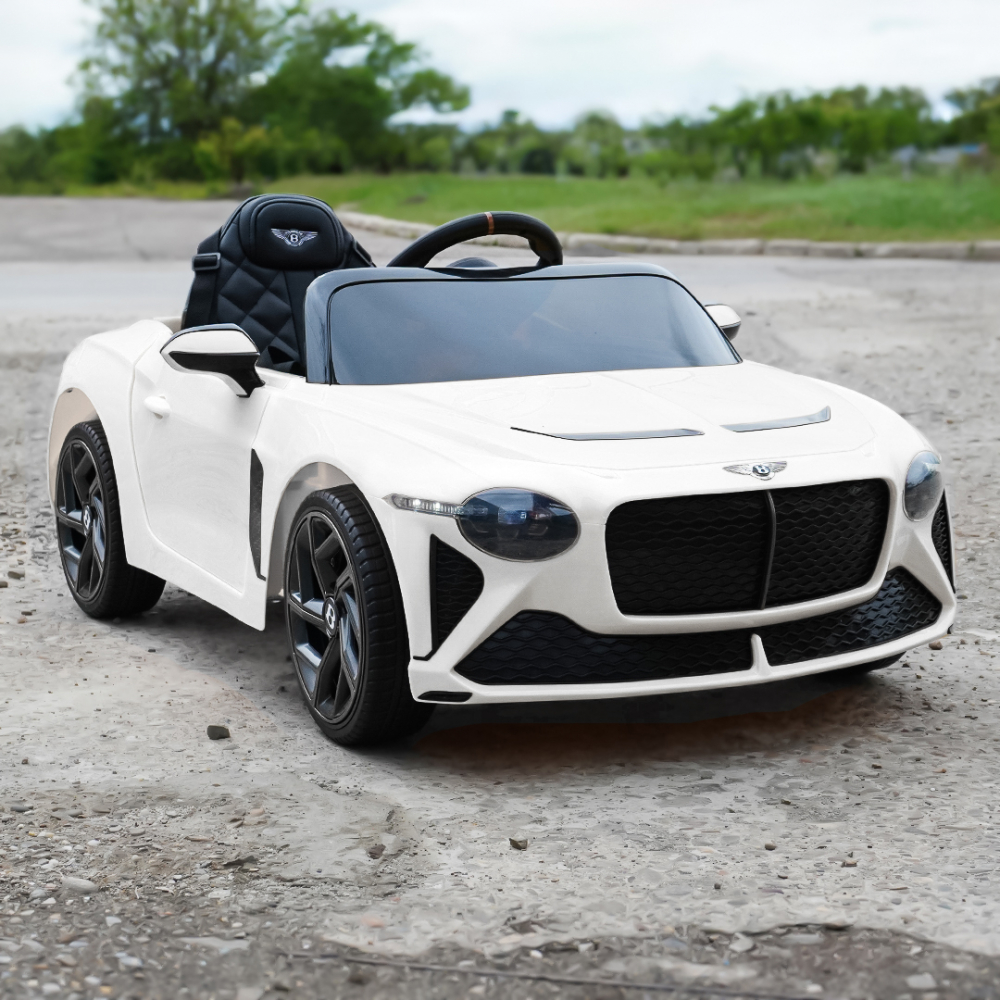 Masinuta electrica 4x4, pentru copii, Bentley Bacalar, alba [11]
