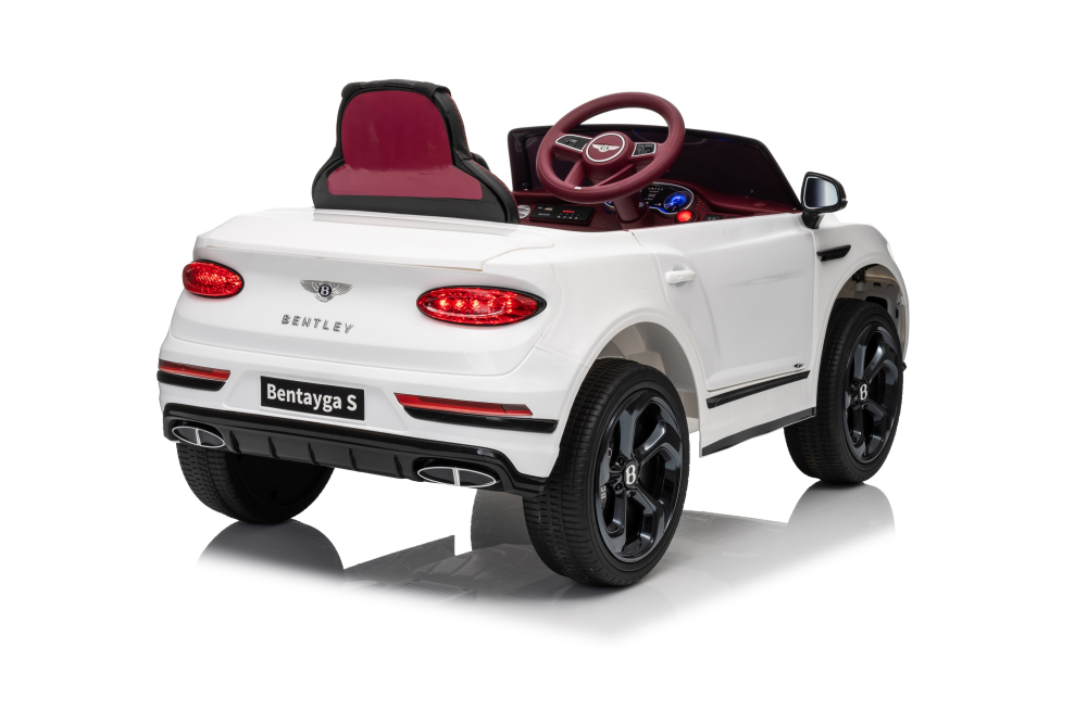 Masinuta electrica 4x4, pentru copii, Bentley Bentayga S 120W alba [12]