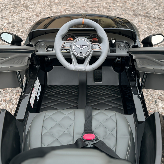 Masinuta electrica 4x4, pentru copii, Bentley Bacalar, neagra [17]
