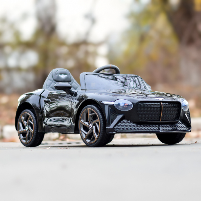 Masinuta electrica 4x4, pentru copii, Bentley Bacalar, neagra [7]