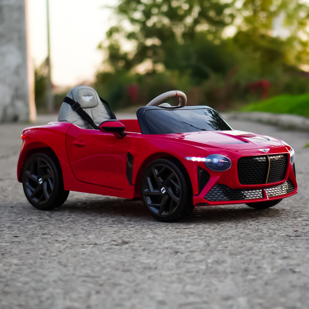 Masinuta electrica 4x4, pentru copii, Bentley Bacalar, rosie [10]