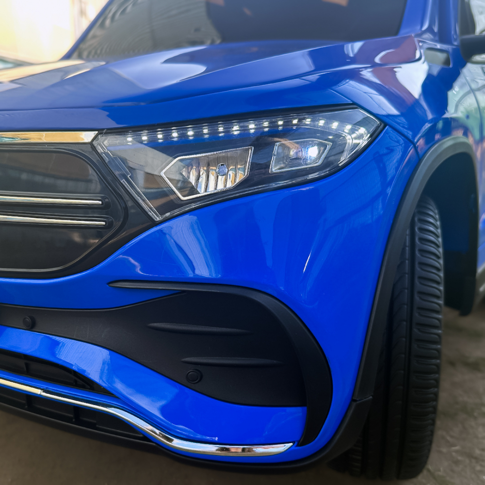 Masinuta electrica 4x4, pentru copii, Mercedes EQA 140W 12V premium, culoare Albastru [12]