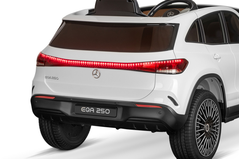 Masinuta electrica 4x4, pentru copii, Mercedes EQA 140W 12V premium, culoare Alba [14]