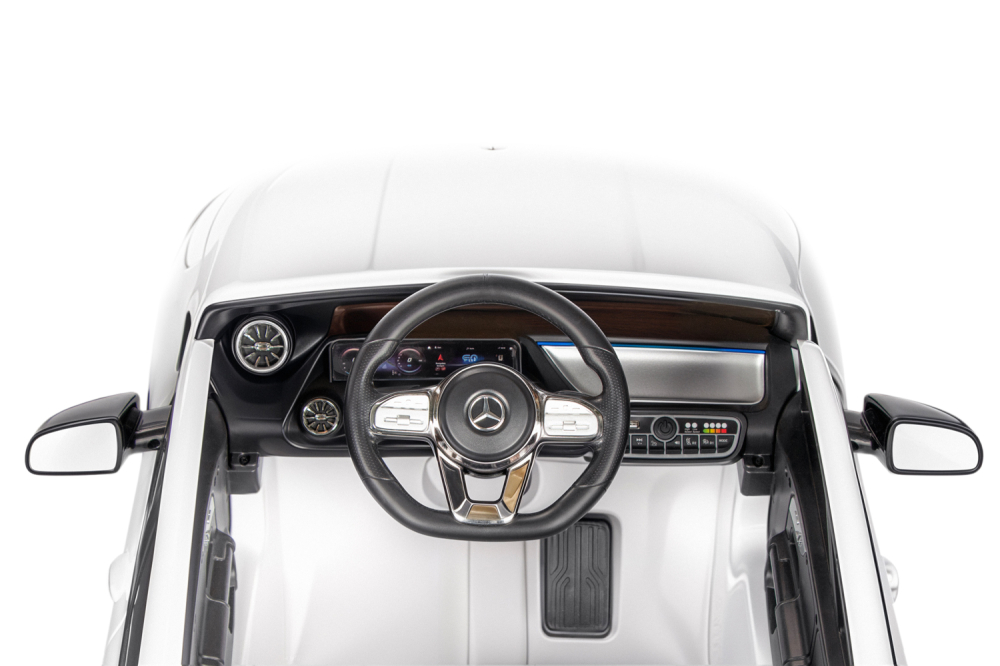 Masinuta electrica 4x4, pentru copii, Mercedes EQA 140W 12V premium, culoare Alba [9]